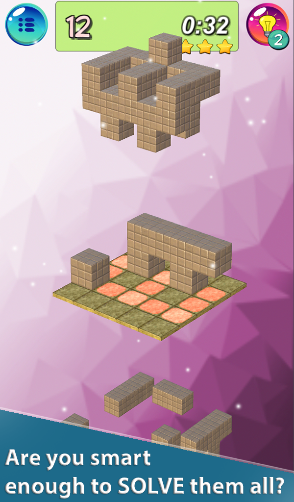 The Real 3D Puzzle Game. Puzzle App for Android and iOS